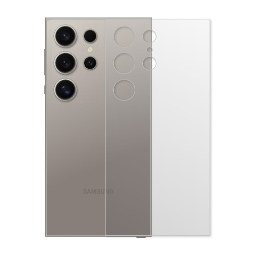 Ghost Armor Samsung Galaxy S24 Ultra Full Matte Kit - Front & Back Protector - Military Grade Polyurethane