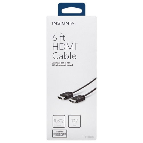 Insignia NS-HG03505-C 1.8m (6 ft.) HDMI Cable OEM by INSIGNIA - Refurbished condition - Image 2