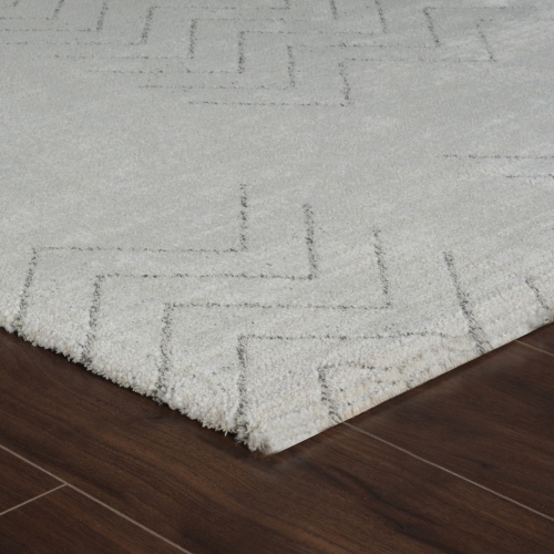 Rug Branch – Tapis d’intérieur moderne Casa, abstrait, beige crème