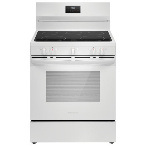 Open Box - Frigidaire 30" 5.3 Cu. Ft. 5-Element Electric Range - White - Perfect Condition