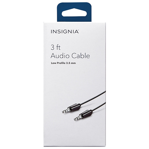 Refurbished Insignia NS-LW16-C 0.9m (3 ft) 3.5mm Audio Cable OEM