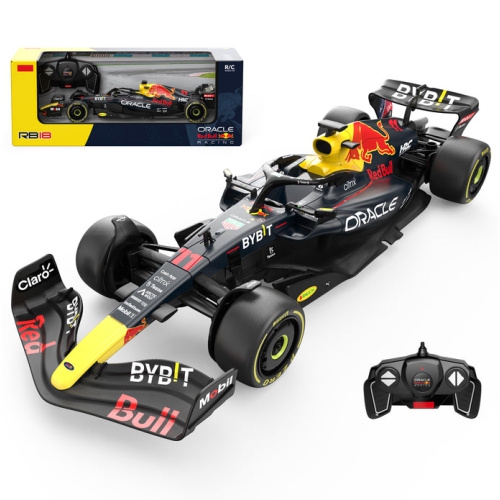 Voltz Toys authentique sous licence 1:18 F1 RedBull Rb18 NO.1 voiture télécommandée - Série de voitures téléguidées F1 pour enfants et adultes - voit