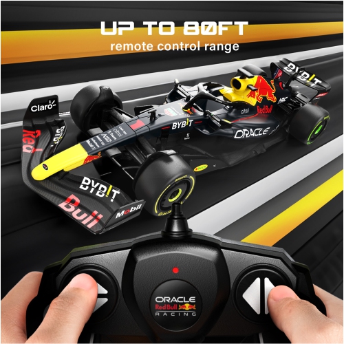Voltz Toys authentique sous licence 1:18 F1 RedBull Rb18 NO.1 voiture télécommandée - Série de voitures téléguidées F1 pour enfants et adultes -