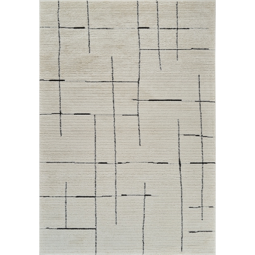 RUG BRANCH  Domus Abstract Indoor Area Rug Cream In Green