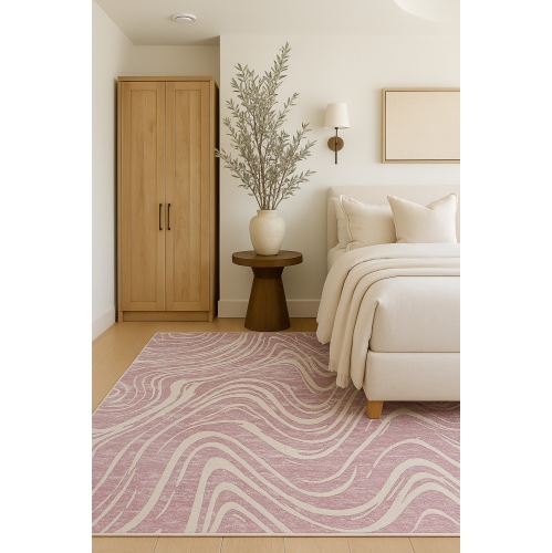 Rug Branch Nomad Modern Abstract Indoor Area Rug, Blue Beige