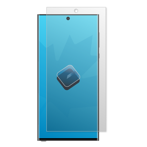 Ghost Armor Samsung Galaxy S23 Ultra Full Matte Kit - Front & Back Protector - Military Grade Polyurethane