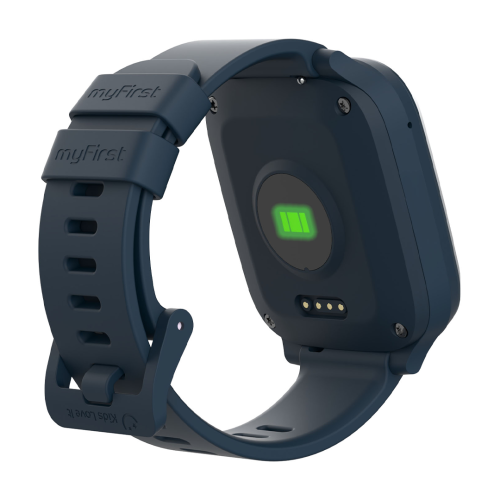 Mon premier Fone S3+ – Montre intelligente pour enfants eSIM, téléphone GPS, appel vidéo HD Messagerie vocale Fréquence cardiaque - Bleu cosmique