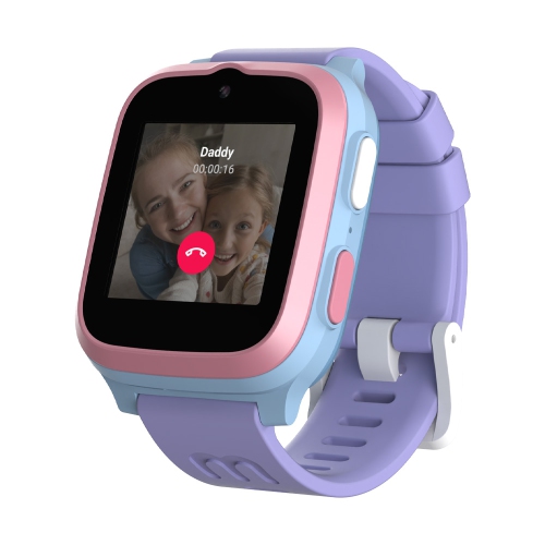 MYFIRST Fone S3 Esim Kids Smart Watch Phone Gps Tracker HD Video Call Voice Messaging Heart Rate Cotton Candy Mix