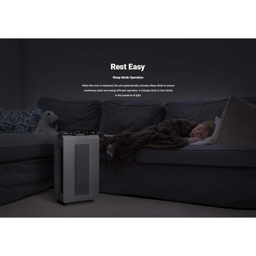 Winix 7.8x14.9x23.6 True HEPA Equipped 5300-2 Air purifier Gray