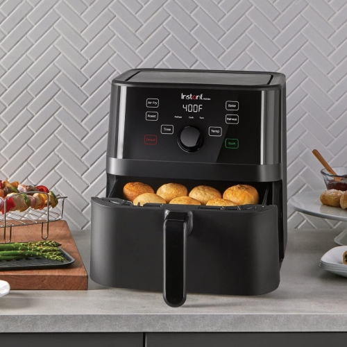 Instant Vortex 5.7QT Air Fryer Oven Combo, From the Makers of Instant Pot, Customizable Smart Cooking Programs, Digital Touchscreen, Nonstick and