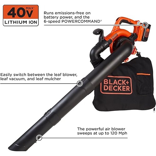 BLACK+DECKER 40V LI Sweeper Vacuum
