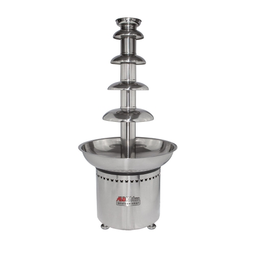 A-CF5M Chocolate Fountain | Stainless Steel Chocolate Fondue Fountain | 5 Tiers | Manual Control | 110V