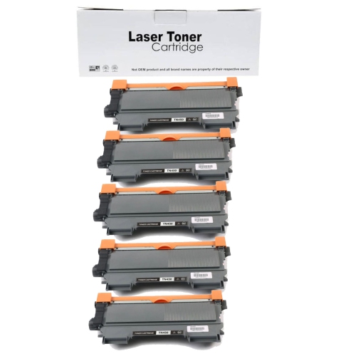 TONER4U – 5 Packs Toner Cartridge Compatible for TN450 TN-450 for HL-2270DW HL-2280DW HL-2230 HL-2240 MFC-7860DW MFC-7360N DCP-7065DN Intellifax 2840