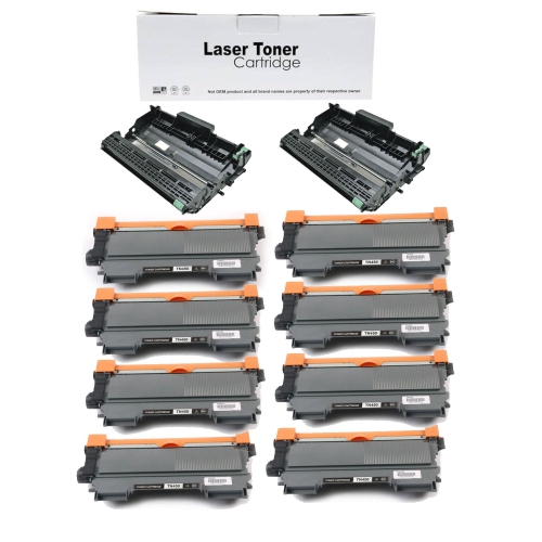 TONER4U – 10 Packs Compatible for TN450,DR420 for HL-2270DW HL-2280DW HL-2230 HL-2240 MFC-7860DW MFC-7360N DCP-7065DN Intellifax 2840 2940-High Yield