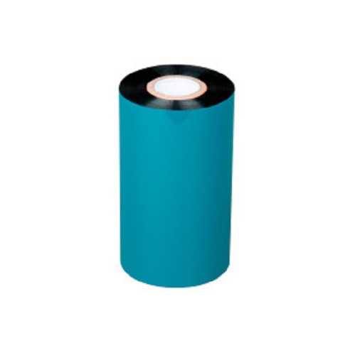 LabelJET 4.33" x 984ft / 110mm x 300m Black LJW121 Wax Ribbon For 4-Inch Desktop Printers 12/Rolls For Zebra, TSC, Godex 4-Inch Themral printers