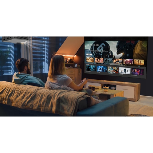 Optoma HZ40HDR HD DLP Theatre and Gaming Projector - White