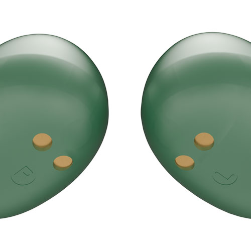 Écouteurs boutons 100 % sans fil à suppression active du bruit Everyday de Raycon - Vert forêt