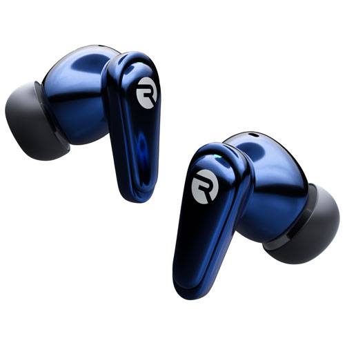 Écouteurs boutons 100 % sans fil à suppression active du bruit Everyday Pro de Raycon - Bleu