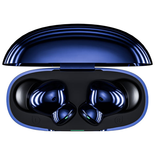 Écouteurs boutons 100 % sans fil à suppression active du bruit Everyday Pro de Raycon - Bleu