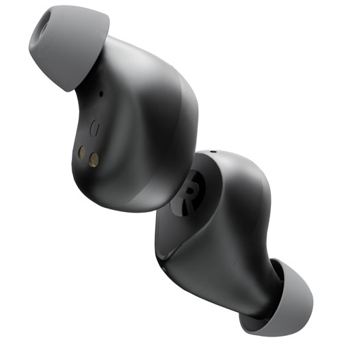 Écouteurs boutons 100 % sans fil à suppression active du bruit Everyday de Raycon - Noir carbone