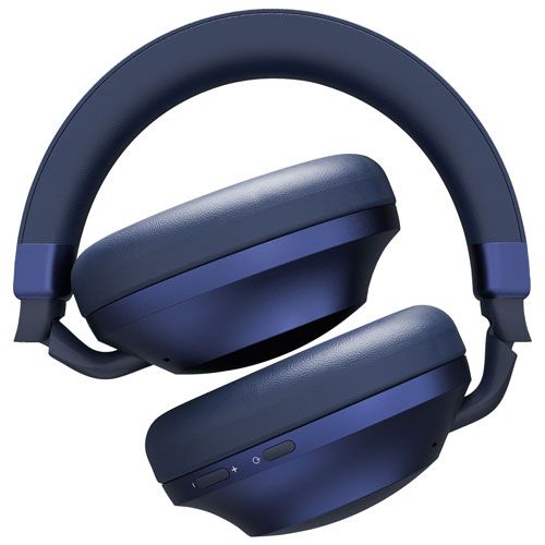 Raycon Everyday Pro Over-Ear Active Noise Cancelling Bluetooth Headphones - Blue