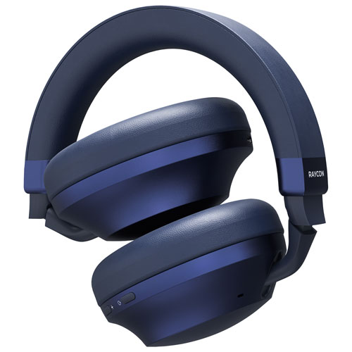 Casque d'écoute Bluetooth à suppression active du bruit Everyday Pro de Raycon - Bleu