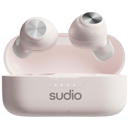 Sudio T3 In-Ear Noise Cancelling True Wireless Earbuds - Pink