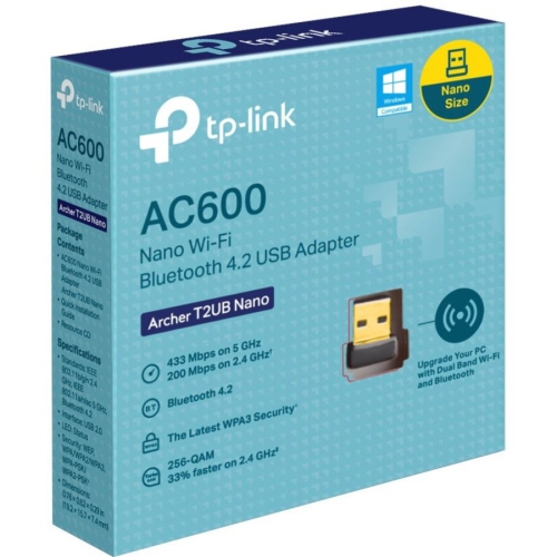 TP-Link Wireless AC600 Desktop/Laptop Nano USB Adapter -