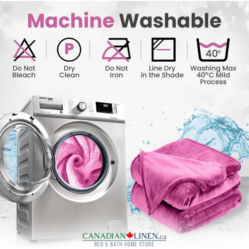 Couverture en molleton de flanelle de lin canadien, légère, 66 x 90 po, lit jumeau, pelucheux doux et moelleux, très doux, repoussant