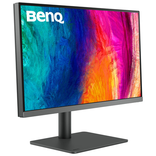 Moniteur de jeu FreeSync ACL IPS UHD 4K 60 Hz de 27 po de BenQ avec temps de réponse de 5 ms - Gris métallique
