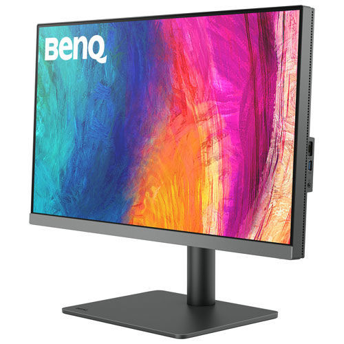 Moniteur de jeu FreeSync ACL IPS UHD 4K 60 Hz de 27 po de BenQ avec temps de réponse de 5 ms - Gris métallique