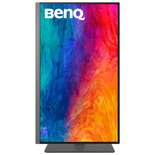 Moniteur de jeu FreeSync ACL IPS UHD 4K 60 Hz de 27 po de BenQ avec temps de réponse de 5 ms - Gris métallique