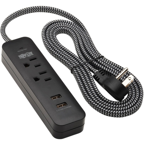 Tripp Lite by Eaton 8-Outlet 2-USB Surge Protector -