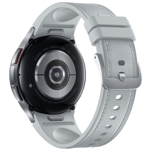 Samsung Galaxy Watch6 Classic (GPS + LTE) 43mm Smartwatch with Heart Rate Monitor - Silver by SAMSUNG - Refurbished condition - Image 5