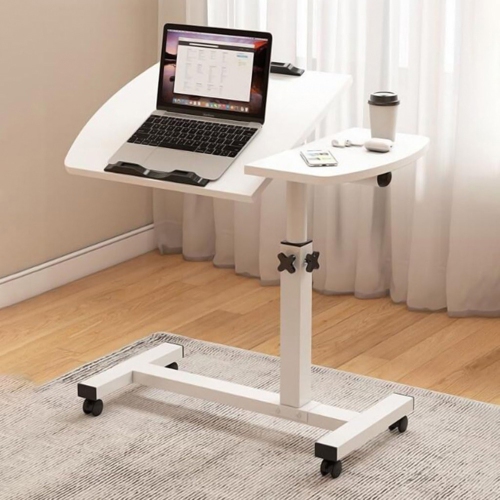 axGear Overbed Table Height Tilt Adjustable Foldable Office Laptop Over Bed Desk