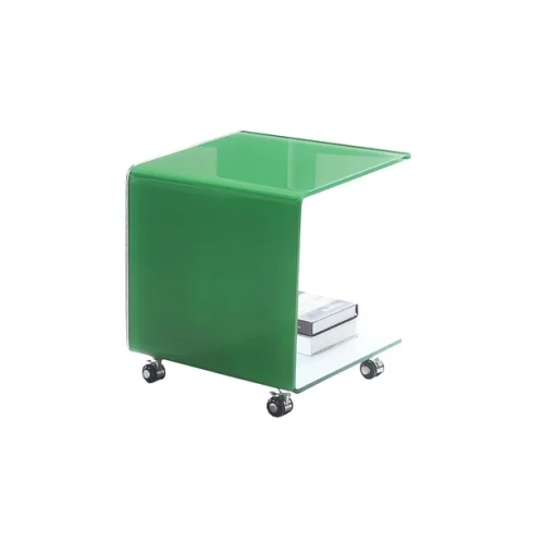 PRIME-MADE  Coral End Table In Green