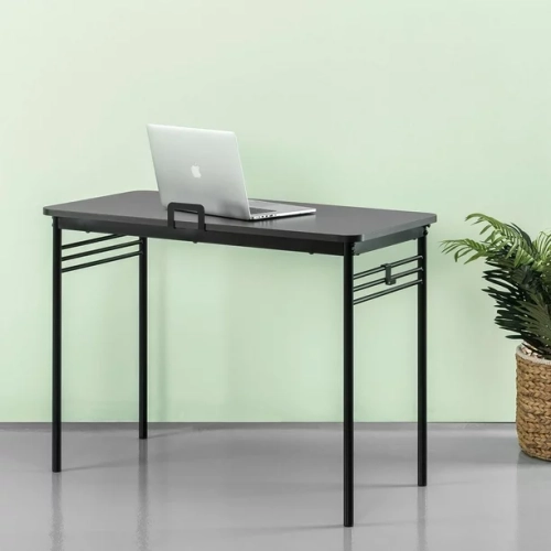 MEHIAZ Connie 40 Inch Retro Metal Framed Office Desk