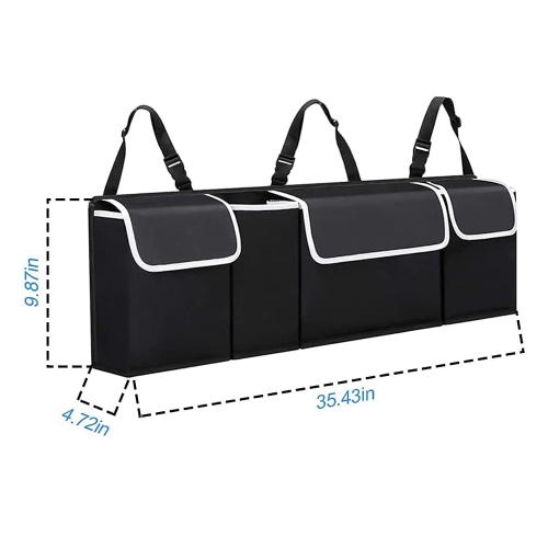 axGear Car Trunk Organizer Storage Bag for SUV Truck MPV Waterproof Collapsible