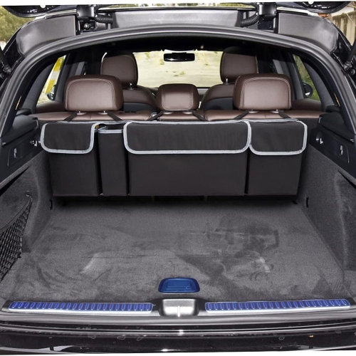 axGear Car Trunk Organizer Storage Bag for SUV Truck MPV Waterproof Collapsible