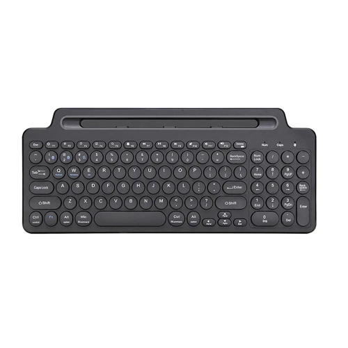 axGear Bluetooth 2.4G Cordless Keyboard Phone Tablet Slot Stand Wireless 3 Devices