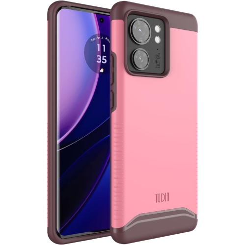 TUDIA Merge Motorola Edge 2023 Case Dual Layer - Smokey Pink