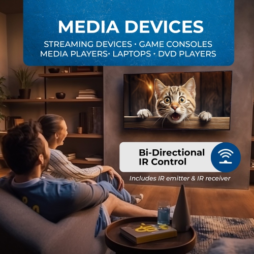 OREI 4K@120Hz HDMI Extender over CAT 6/7 up to 130 feet with EDID & Bi-Directional IR