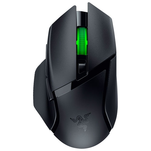 Image 1 of 6.. Razer Basilisk V3 X HyperSpeed Customizable Wireless Gaming Mouse -Classic Black