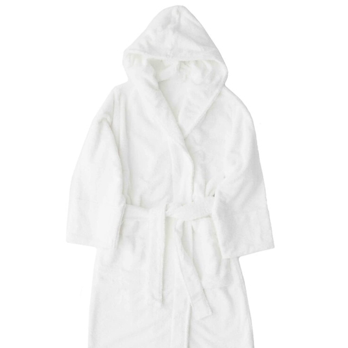 Canadian Linen Terry Tissu chaud Peignoirs Serviette 100 % coton pour femmes Douches à capuchon Hôtels doux Salon Resorts Massage Spa, très grand,