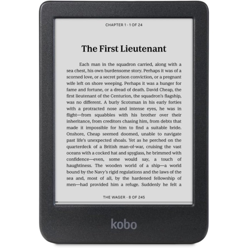 Kobo Clara BW | eReader | 6” Glare-Free Touchscreen with ComfortLight PRO 16GB