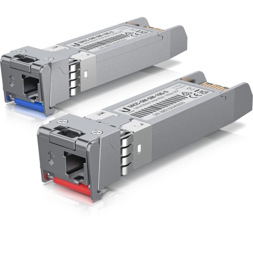 Image 1 of 7.. Ubiquiti Networks 10G SFP+ Bidirectional Single-Mode Optical Module - 2-Pack -