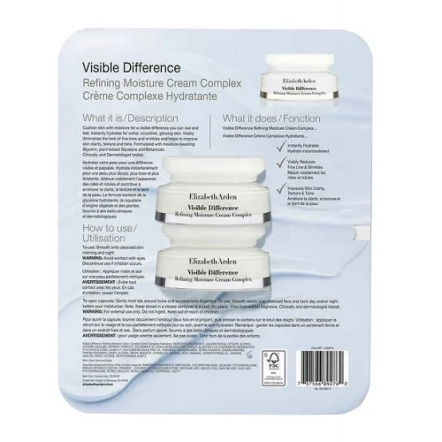 Elizabeth Arden Visible Difference Refining Moisture Cream, 2 x 75 mL