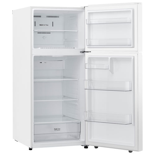 LG 28" 18 Cu. Ft. Top Freezer Refrigerator (LT18S2100W) - White