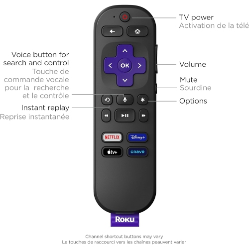 Open Box - Roku Streaming Stick 4K 2022 | Streaming Device 4K/HDR/Dolby Vision