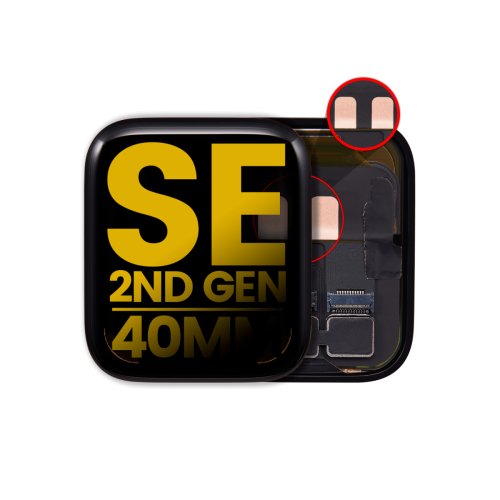 Assemblage DELO de rechange compatible avec Watch Series se 2nd génération (haut de gamme)